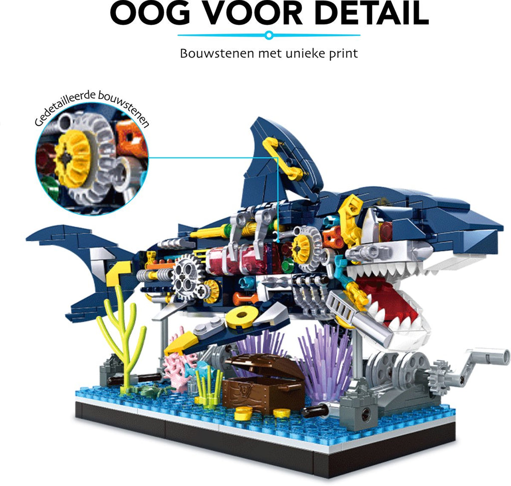 Mechanische Haai Speelgoed Set