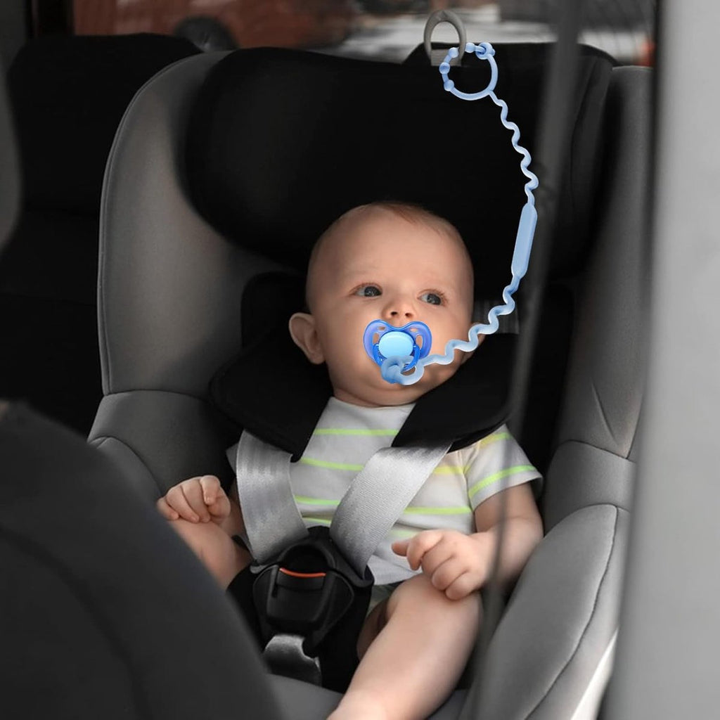 3 Stuks - Siliconen speelgoedriempjes voor kinderwagens