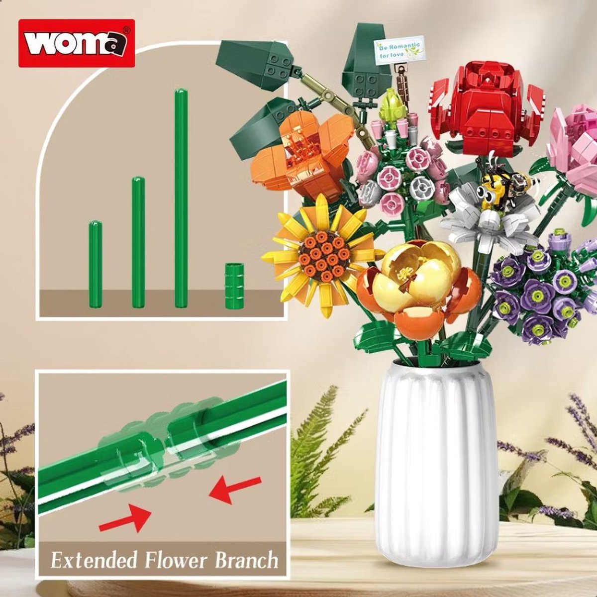 Bloemen Bouwpakket