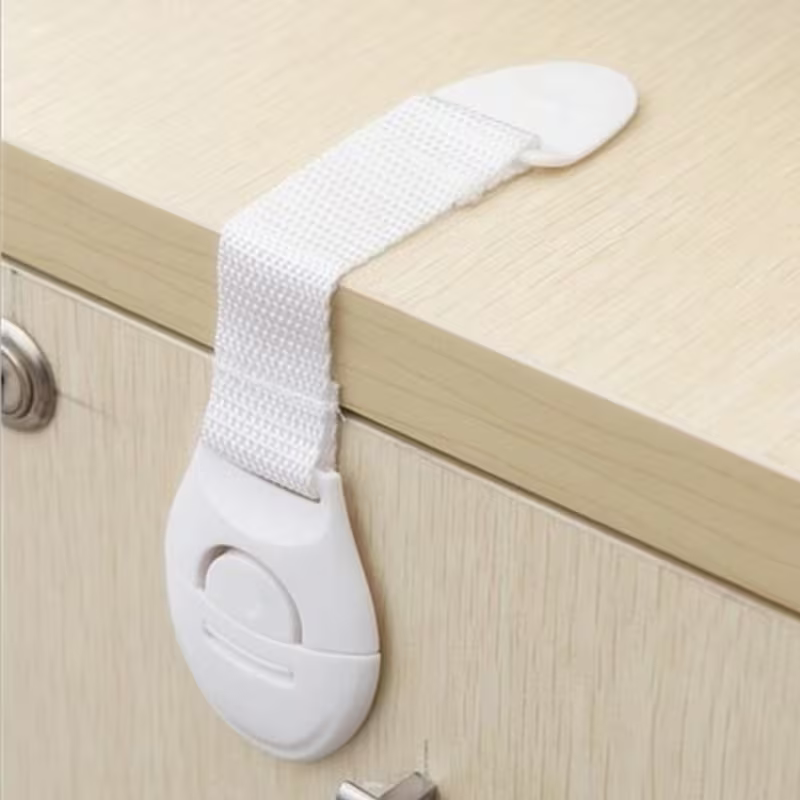 Witte baby kastsloten - 10 stuks
