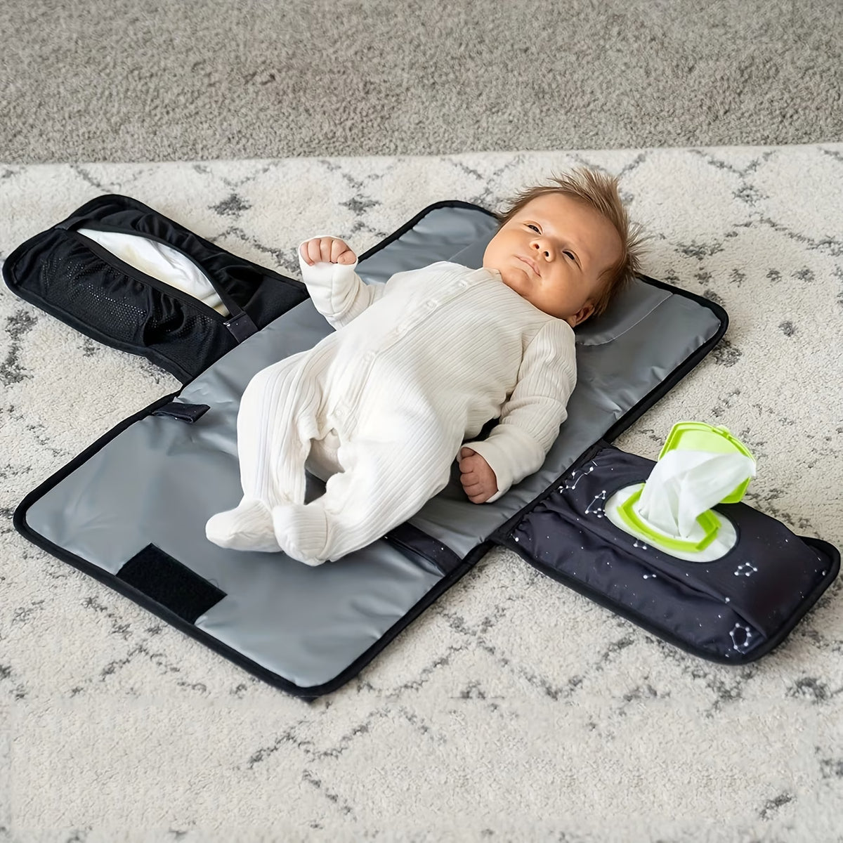 Compacte baby verschoonmat