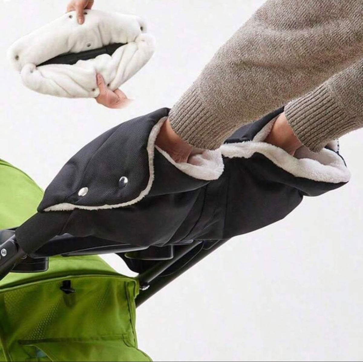 Warme kinderwagen handschoenen