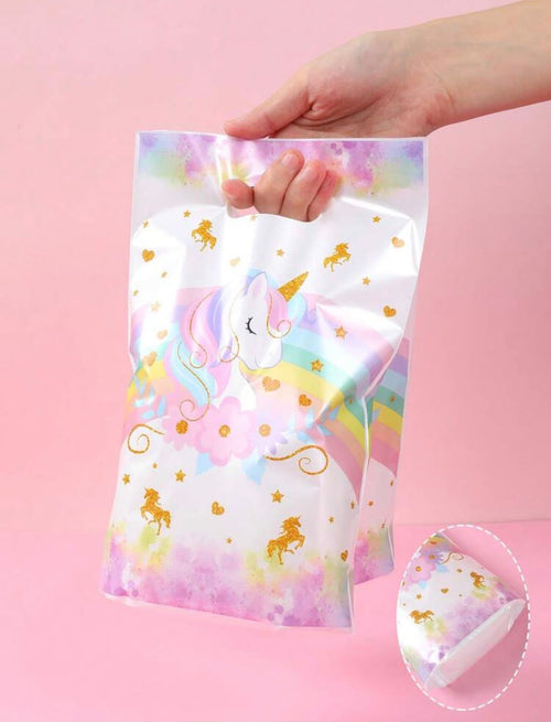 50 Stuks cadeautasjes – Thema Geschenkzakjes – Traktatiezakjes voor Verjaardag, Bruiloft & Babyshower