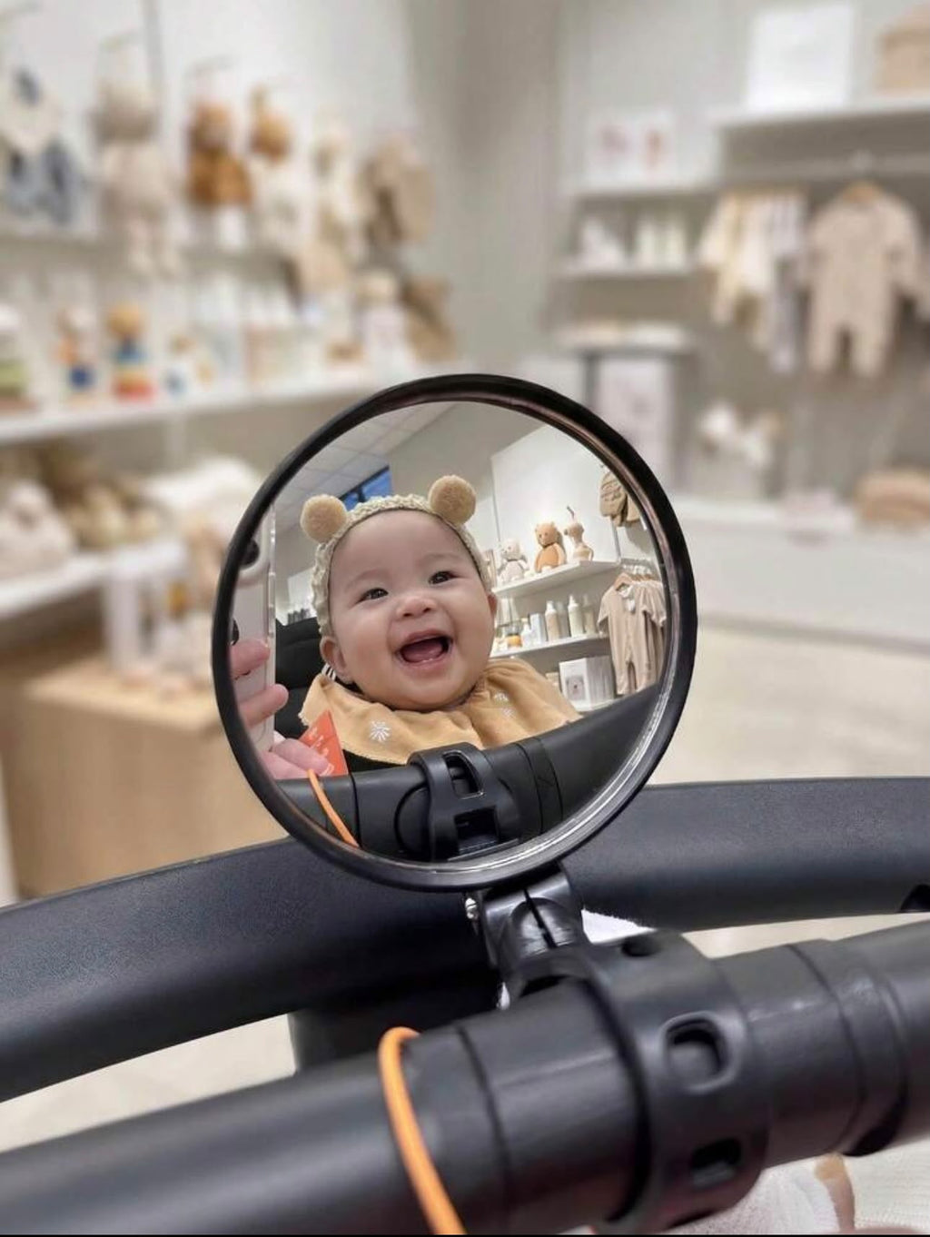 Baby Achteruitkijkspiegel Kinderwagen 360°