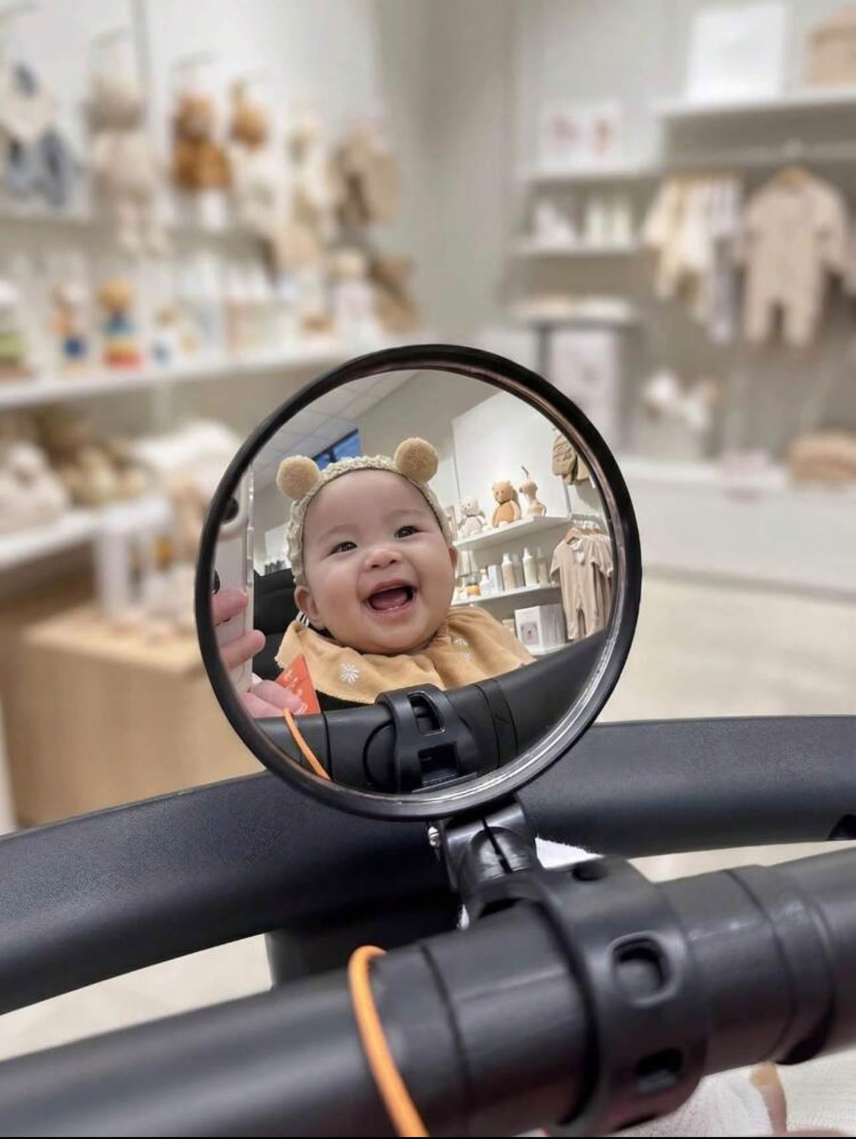 Baby Achteruitkijkspiegel Kinderwagen 360°